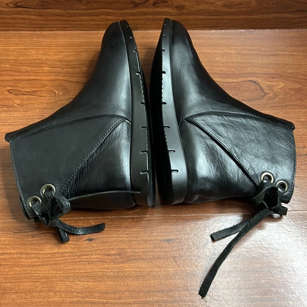 Ethem Black Ankle Boots - Picture 5 of 5